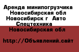 Аренда минипогрузчика - Новосибирская обл., Новосибирск г. Авто » Спецтехника   . Новосибирская обл.